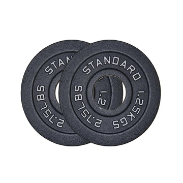 Cast Iron Weight Plates - Durable Heavy-Duty Weight Discs for Home & Gym Strength Training & Weightlifting Equipment